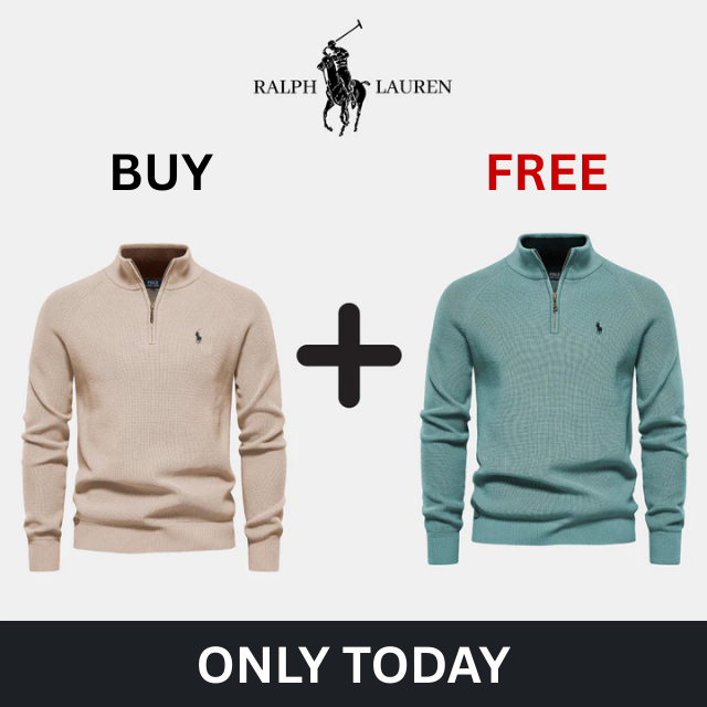 R&L Zip Collar Sweater 1+1 FREE (CLEARANCE SALE)