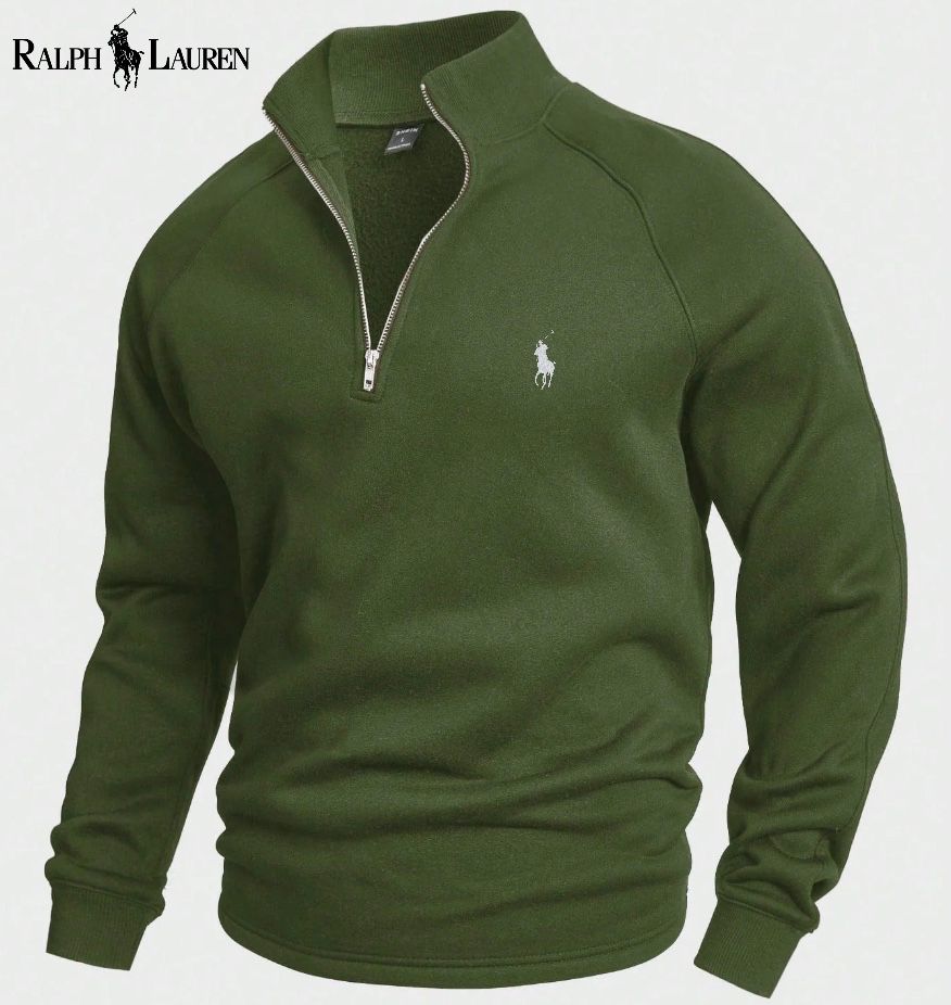 RL® Cotton Half-Zip Jumper