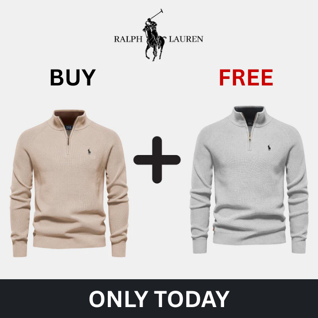 R&L Zip Collar Sweater 1+1 FREE (CLEARANCE SALE)