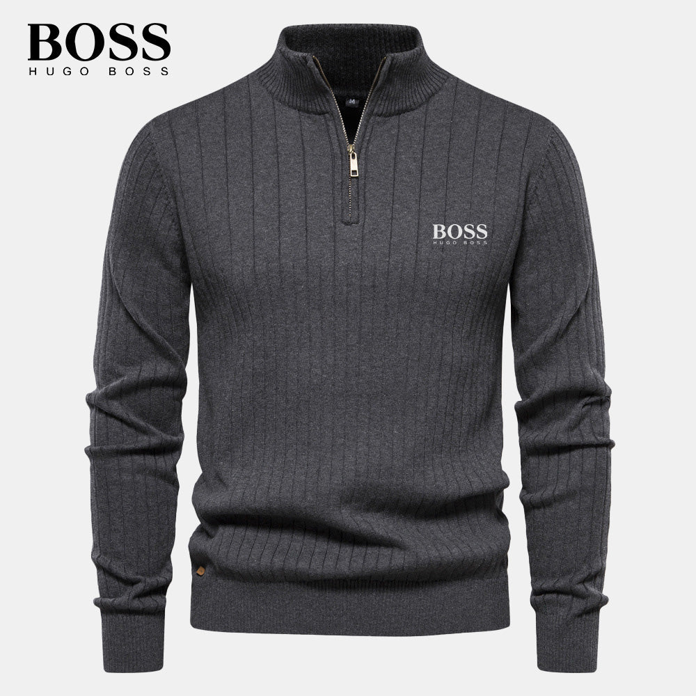 Men’s Zip Collar Sweater (CLEARANCE SALE)