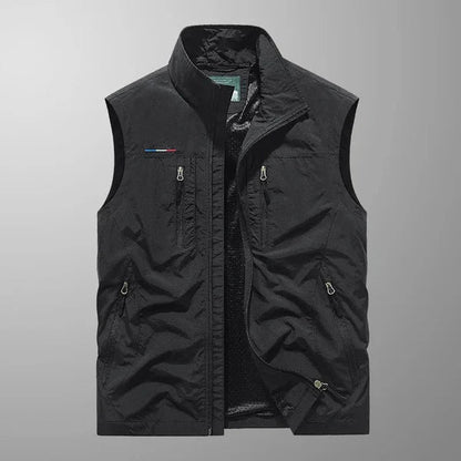 Vincent™ | Multi-Pocket Breathable Classic Cargo Gilet