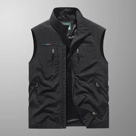 Vincent™ | Multi-Pocket Breathable Classic Cargo Gilet
