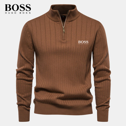 Men’s Zip Collar Sweater (CLEARANCE SALE)