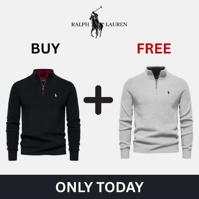 R&L Zip Collar Sweater 1+1 FREE (CLEARANCE SALE)