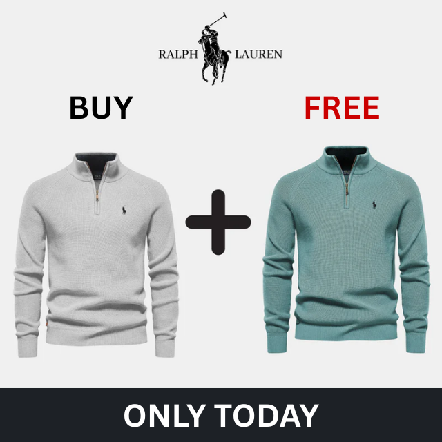 R&L Zip Collar Sweater 1+1 FREE (CLEARANCE SALE)
