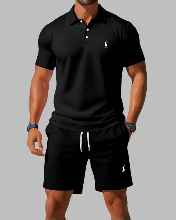 Ꮢalph Ⅼauren Men's Two-Piece Set – Timeless Elegance