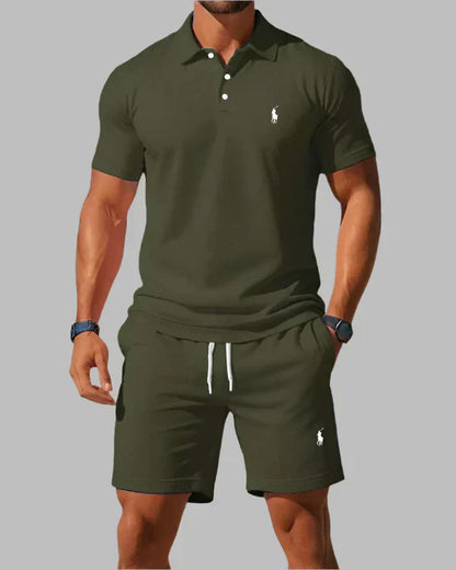 Ꮢalph Ⅼauren Men's Two-Piece Set – Timeless Elegance