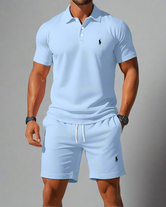 Ꮢalph Ⅼauren Men's Two-Piece Set – Timeless Elegance