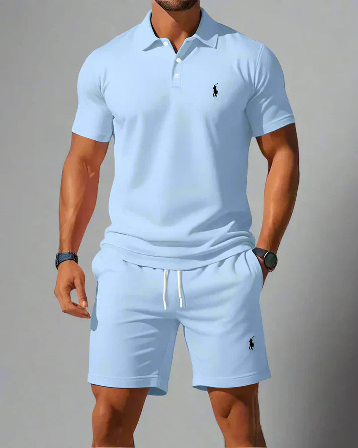 Ꮢalph Ⅼauren Men's Two-Piece Set – Timeless Elegance