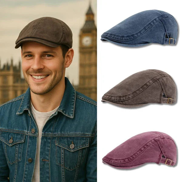 Charles™ Flat Cap | Vintage Style. Timeless Fit. Everyday Confidence