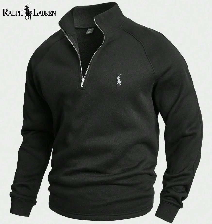 RL® Cotton Half-Zip Jumper
