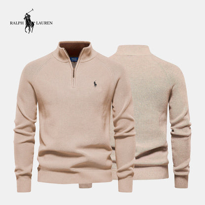 R&L Zipped Collar Sweater (CLEARANCE SALE)