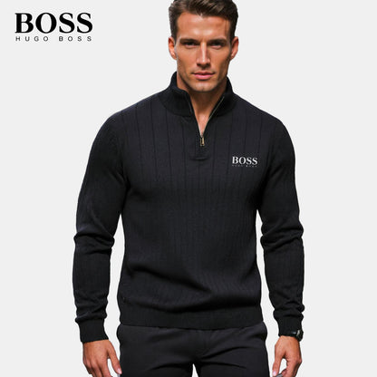 Men’s Zip Collar Sweater (CLEARANCE SALE)
