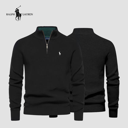R&L Zipped Collar Sweater (CLEARANCE SALE)