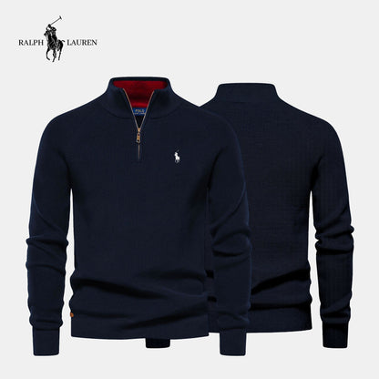 R&L Zipped Collar Sweater (CLEARANCE SALE)