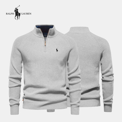 R&L Zipped Collar Sweater (CLEARANCE SALE)