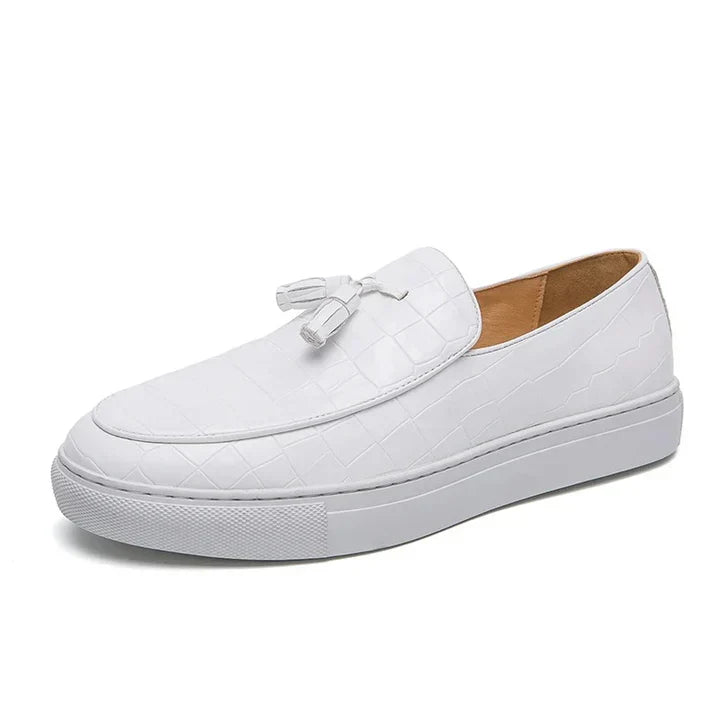 B0SS™ Croc Prestige - Luxe Tassel Loafers